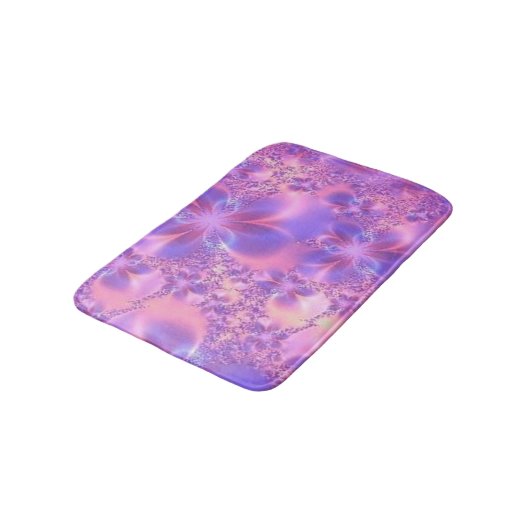 Fractal Flower Bath Mat (Gekanteld)