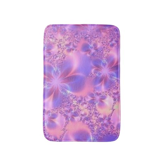 Fractal Flower Bath Mat (Voorkant Verticaal)