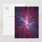 Fractal Flower Briefkaart (Voorkant / Achterkant)