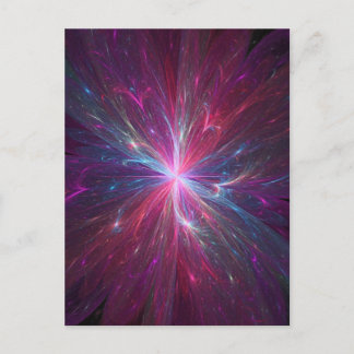 Fractal Flower Briefkaart