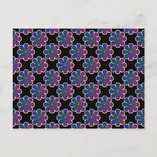 Fractal Flower Briefkaart (Voorkant)