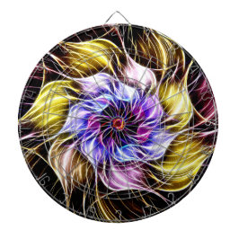 fractal flower dartbord