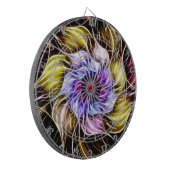 fractal flower dartbord (Voorkant Links)