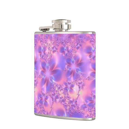 Fractal Flower Flask Heupfles (Links)