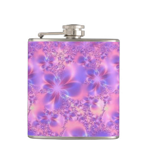 Fractal Flower Flask Heupfles