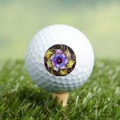 fractal flower golfballen (Insitu Shirt)