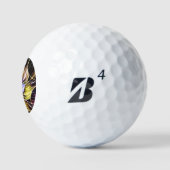 fractal flower golfballen (Logo)