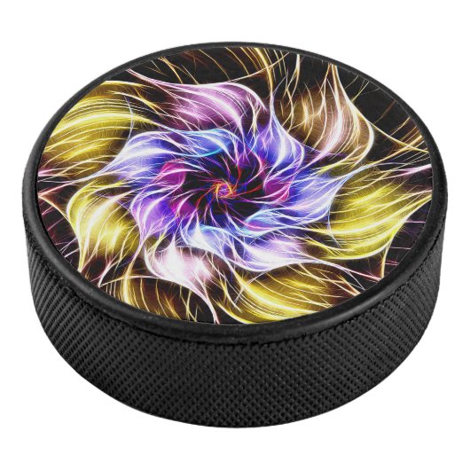 fractal flower hockey puck (3/4)