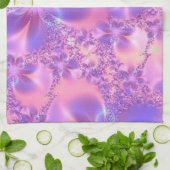 Fractal Flower Keuken Handdoek (Gevouwen)