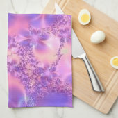 Fractal Flower Keuken Handdoek (Quarter Fold)