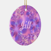 Fractal Flower Name Ornament (Rechts)