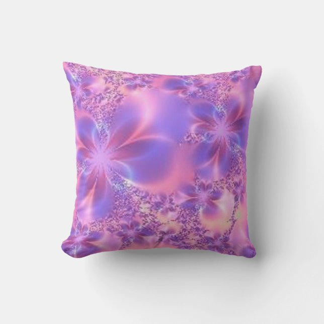 Fractal Flower Reversible Pillow Kussen (Voorkant)