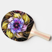 fractal flower tafeltennisbatje (Zijkant)