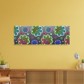 Fractal Flower Two Canvas Afdruk (Insitu (Woonkamer))
