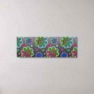 Fractal Flower Two Canvas Afdruk