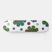 Fractal Flower Two Skateboard (Horizontaal)