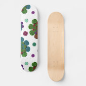 Fractal Flower Two Skateboard (Voorkant)