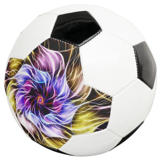 fractal flower voetbal (Drie kwart)