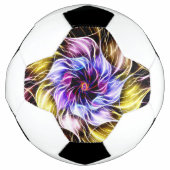 fractal flower voetbal (Voorkant)