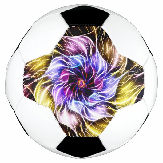 fractal flower voetbal (Voorkant)
