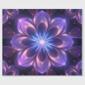 Fractal Flower Wrapping Paper Cadeaupapier (Vlak)