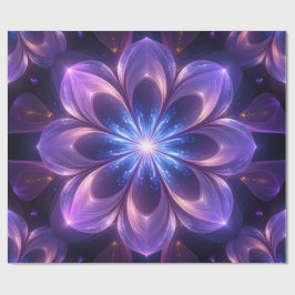 Fractal Flower Wrapping Paper Cadeaupapier