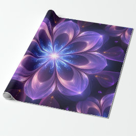 Fractal Flower Wrapping Paper Cadeaupapier