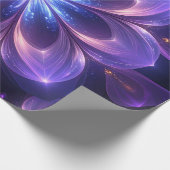 Fractal Flower Wrapping Paper Cadeaupapier (Hoek)