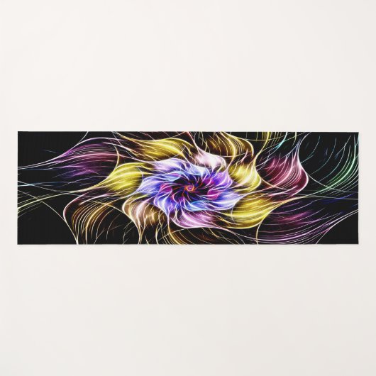 fractal flower yogamat (Voorkant (horizontaal))