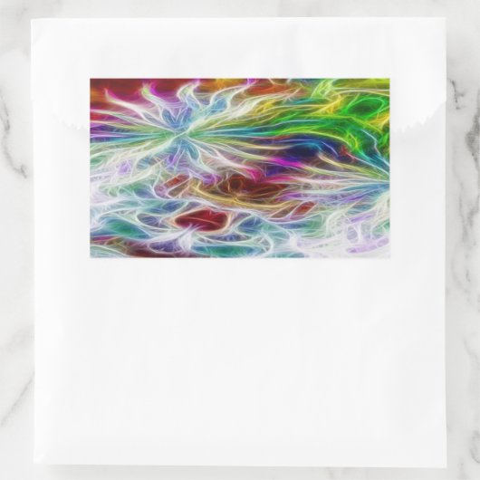 Fractal Flowers Sticker (Tas)