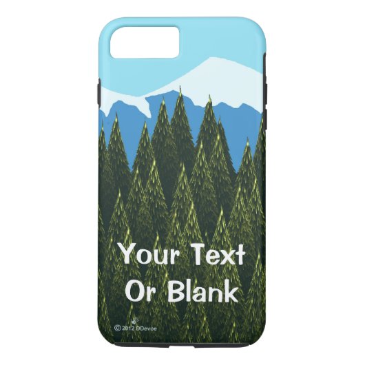 Fractal Forest Case-Mate iPhone Case (Achterkant)