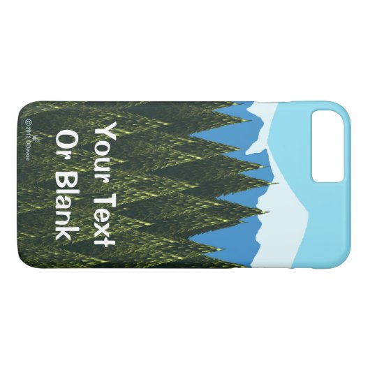 Fractal Forest Case-Mate iPhone Case (Achterkant (Horizontaal))