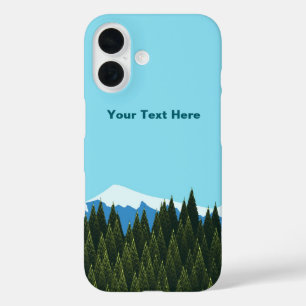 Fractal Forest iPhone 16 Hoesje