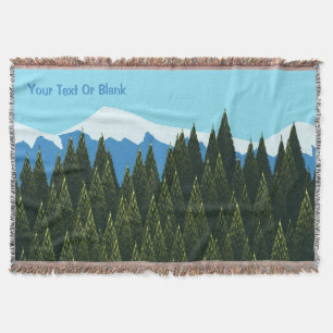 Fractal Forest Deken