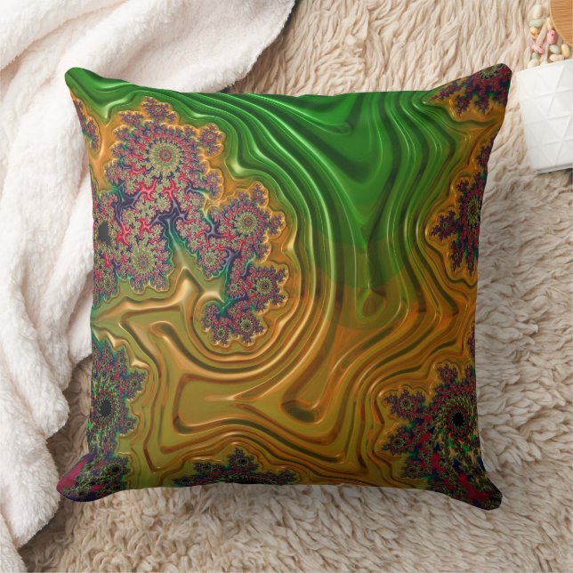 Fractal Forest Kussen (Deken)