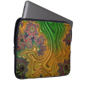 Fractal Forest Laptop Sleeve (Voorkant Rechts)