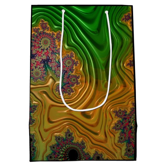 Fractal Forest Medium Cadeauzakje (Achterkant)