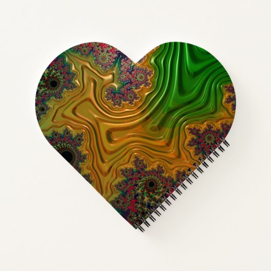 Fractal Forest Notitieboek (Achterkant)