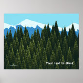 Fractal Forest Poster (Voorkant)