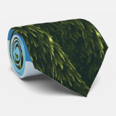 Fractal Forest Stropdas (Opgerold)