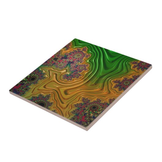 Fractal Forest Tegeltje (Zijkant)