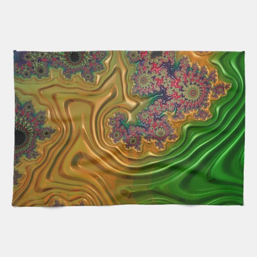 Fractal Forest Theedoek (Horizontaal)
