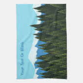 Fractal Forest Theedoek (Verticaal)