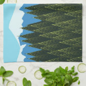 Fractal Forest Theedoek (Gevouwen)