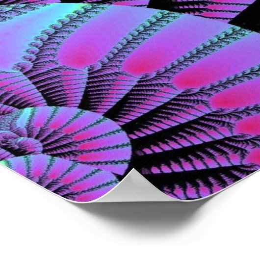 Fractal Fossile Poster (Hoek)