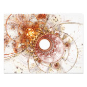 Fractal Foto: Fiery Temperament Foto Afdruk (Voorkant)