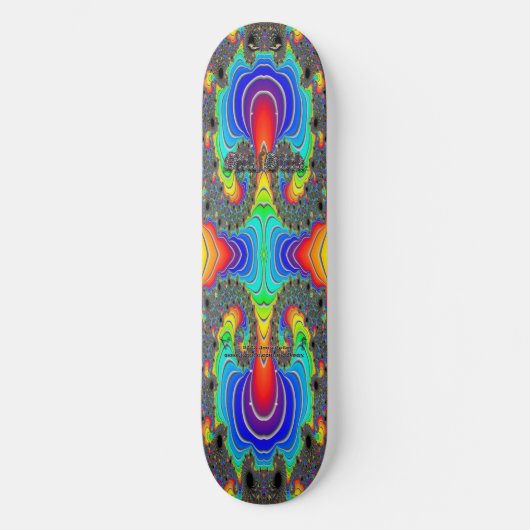 Fractal FR~16 Sick Stick Pro Skateboard Deck (Voorkant)