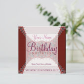 Fractal Framezia 2010-01 Uitnodiging (Staand voorkant)