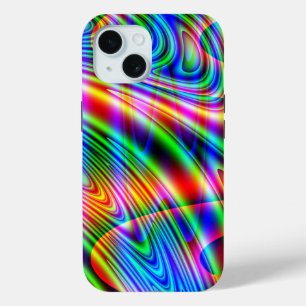 Fractal Frenzy iPhone 15 Case