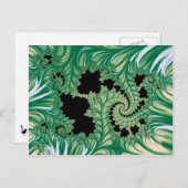 Fractal Fronds Briefkaart (Voorkant / Achterkant)